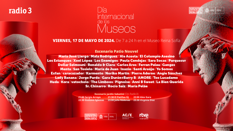 cartel dia de los museos 2024 radio 3