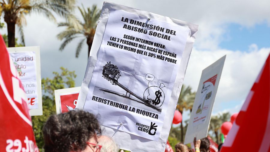 Mejores imágenes del Día del Trabajo 2024: manifestación durante el Día del Trabajo en Córdoba