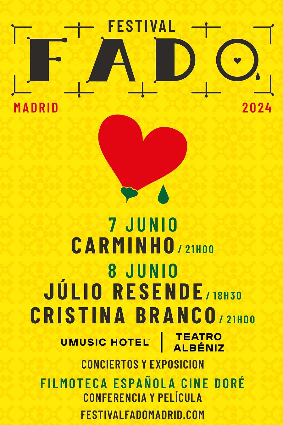 cartel festival fado madrid 2024