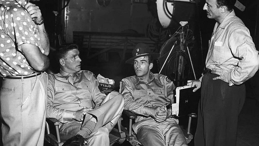 Rodaje de 'De aquí a la eternidad'