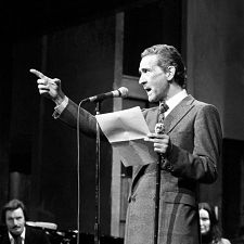 Antonio Gala durante el homenaje por el 50 aniversario del estreno de 