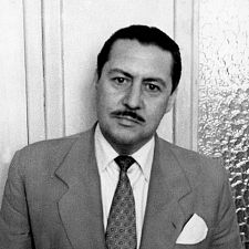 Lorenzo López Sancho en 1954.