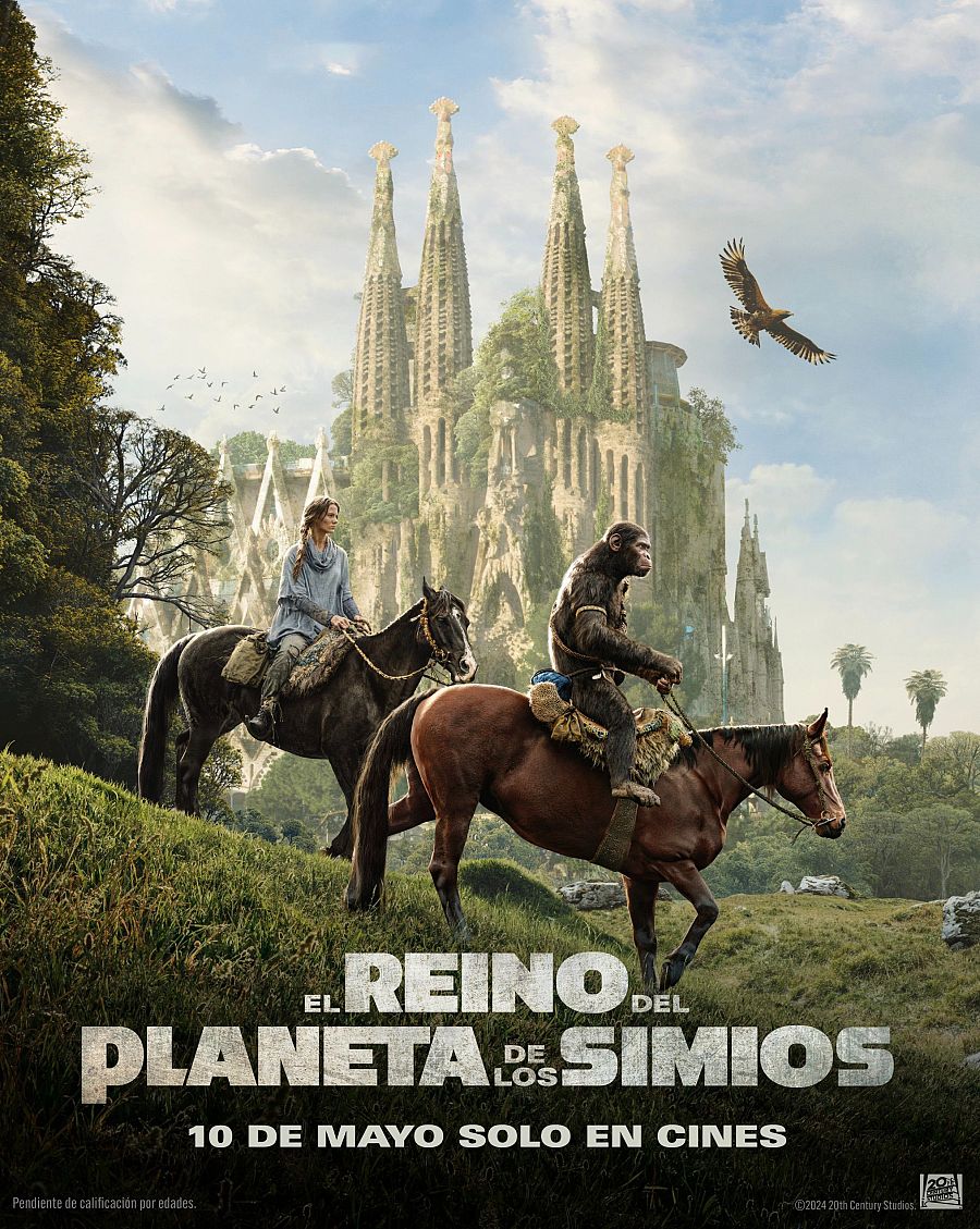 Cartel de 'El reino del Planeta de los Simios'