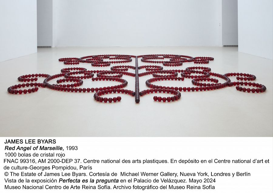 Ángel rojo de Marsella, James Lee Byars