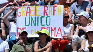 Masters 1000 Roma: Rafa Nadal vs Zizou Bergs