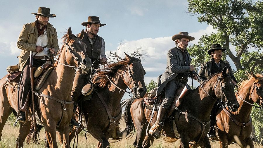 Rodaje de 'Los siete magníficos'