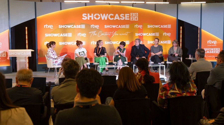 Debate sobre la ficción en clave femenina en el Showcase 2024 de RTVE