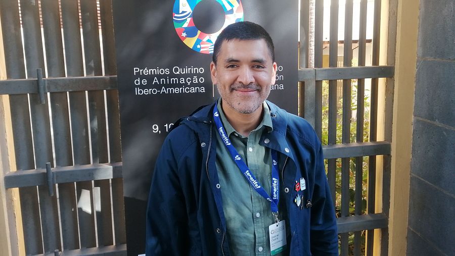 Gabriel Osorio en los Premios Quirino