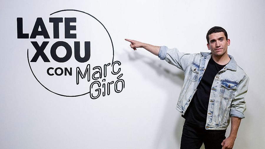 Jaime Lorente en Late Xou  con Marc Giró