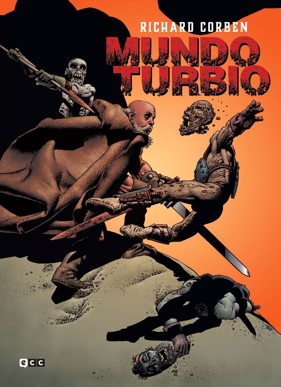 Portada de 'Mundo turbio' © 2024 Corben Studios Inc.