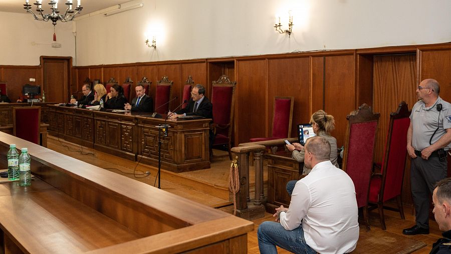 Claves juicio Manuela Chavero: El acusado Eugenio Delgado, en la Audiencia Provincial de Badajoz