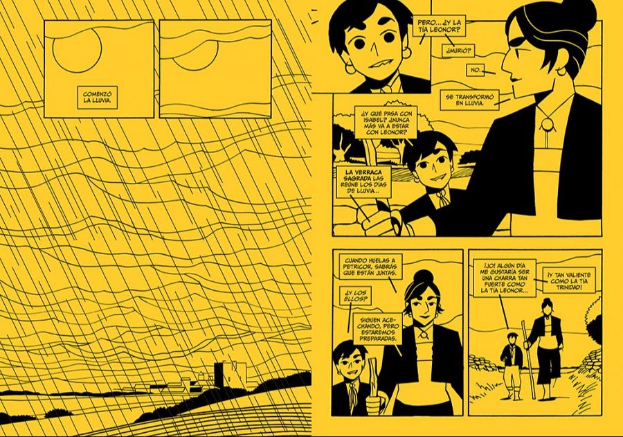 Páginas de 'La tierra yerma'