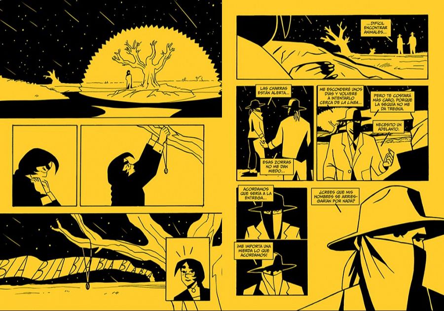 Páginas de 'La tierra yerma'