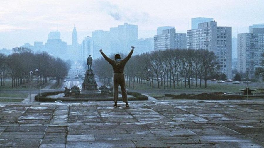 'Rocky' se rodó en Filadelfia.