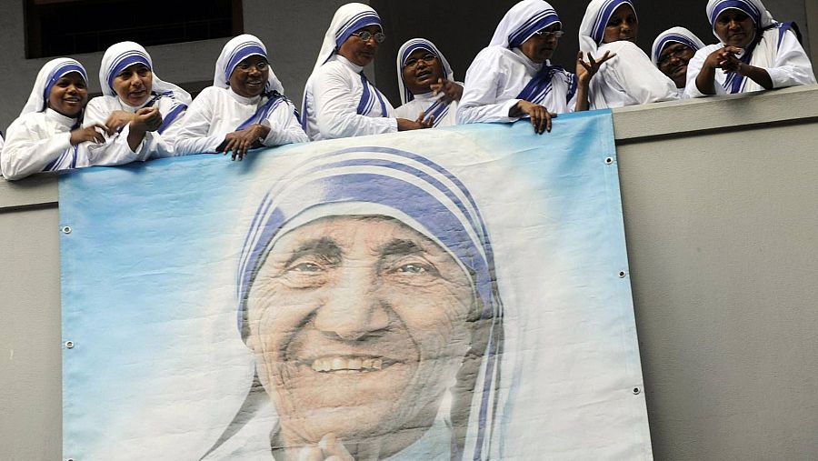 Teresa de Calcuta obtuvo el Premio Nobel de la Paz en 1979 por su labor humanitaria