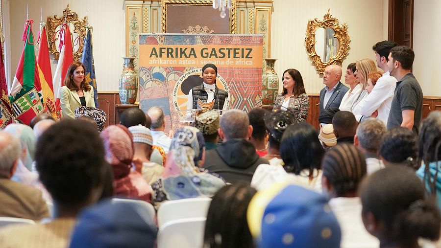 Imagen de la Semana de África en Vitoria correspondiente a 2023.