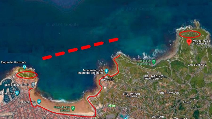 Revista naval en Gijón