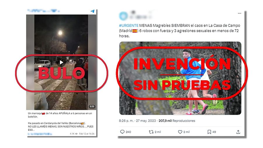 Mensajes de X que estigmatizan a los menores extranjeros no acompañados con la difusión de falsedades y afirmaciones sin pruebas asociadas a la criminalidad