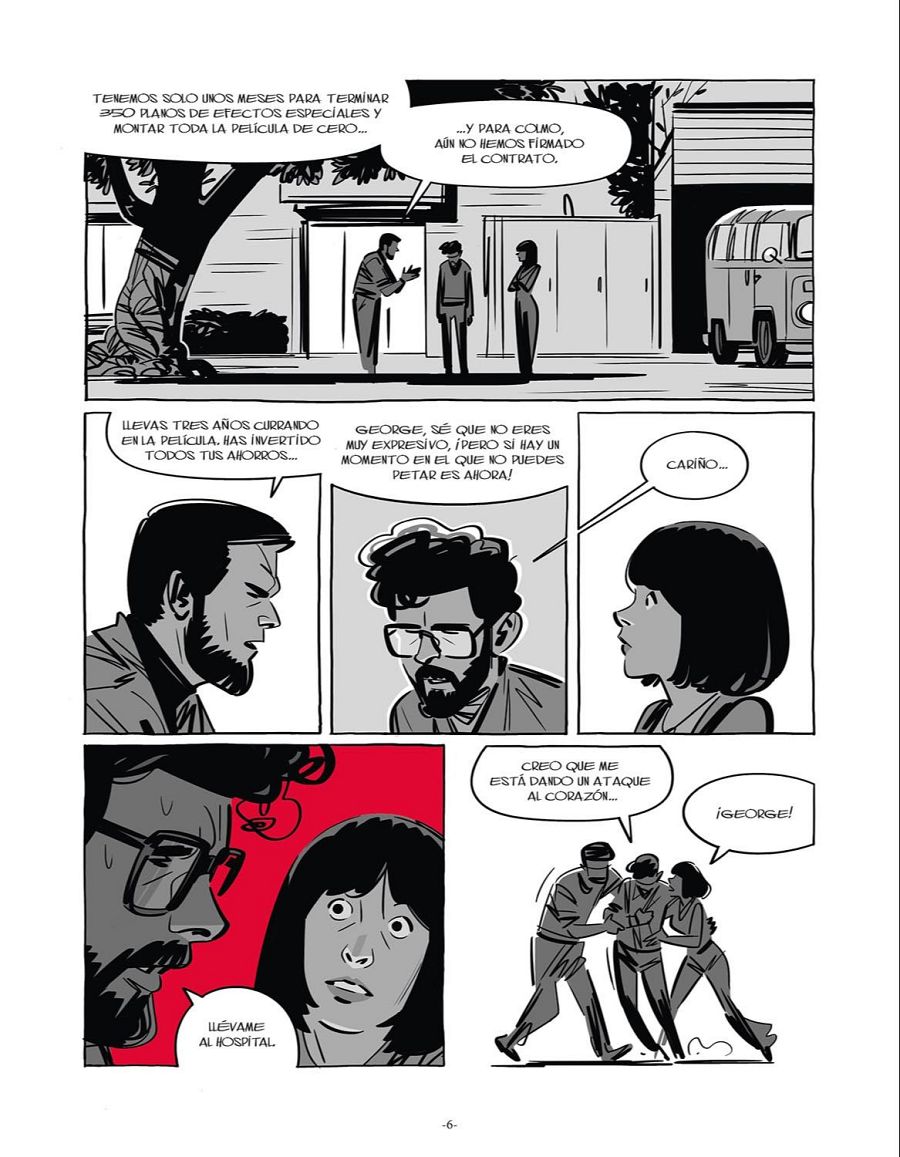 Página de 'Las guerras de Lucas'