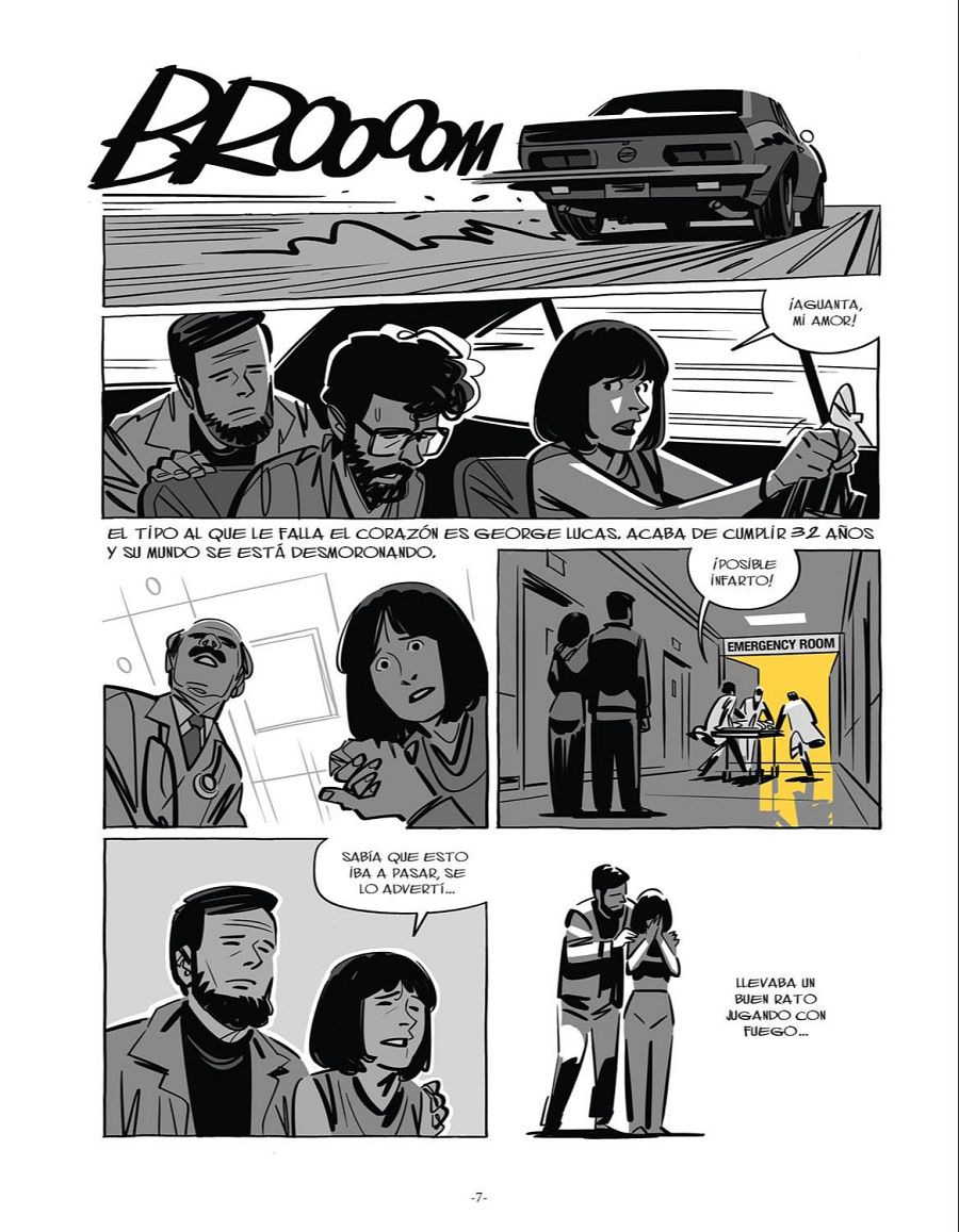 Página de 'Las guerras de Lucas'