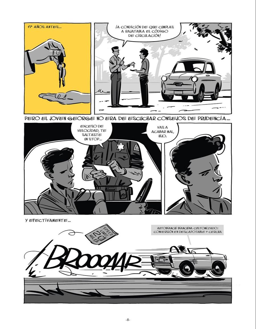 Página de 'Las guerras de Lucas'