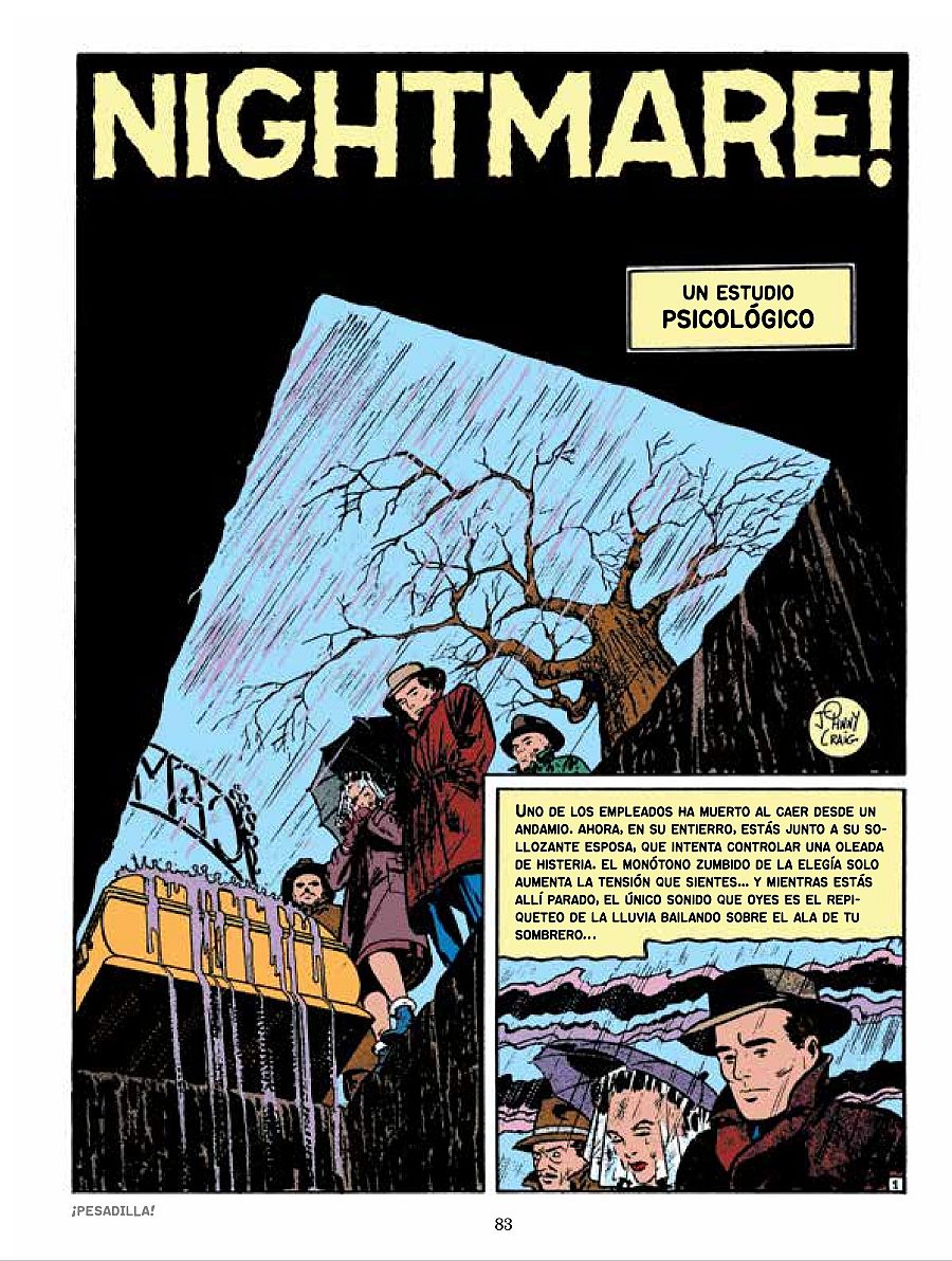 Página de 'The Haunt of Fear'