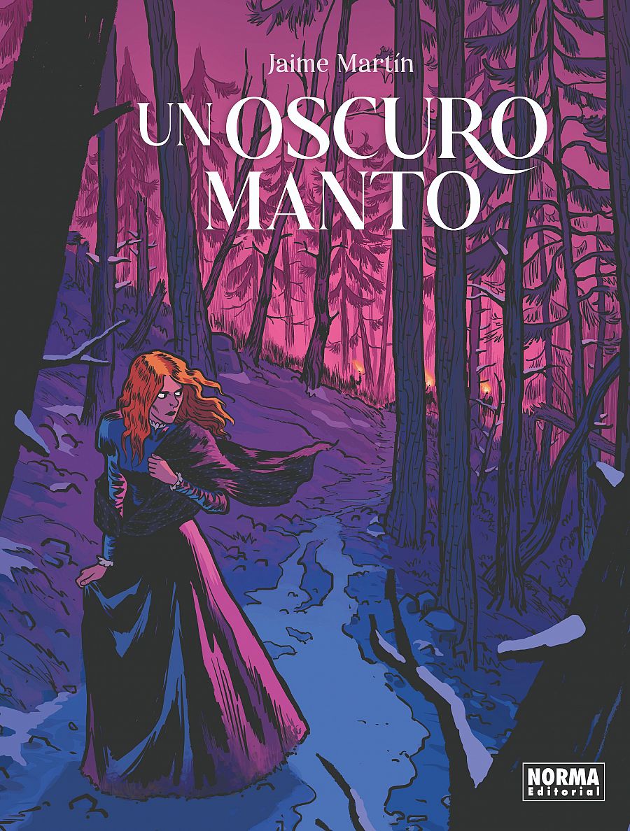 Portada de 'Un oscuro manto'