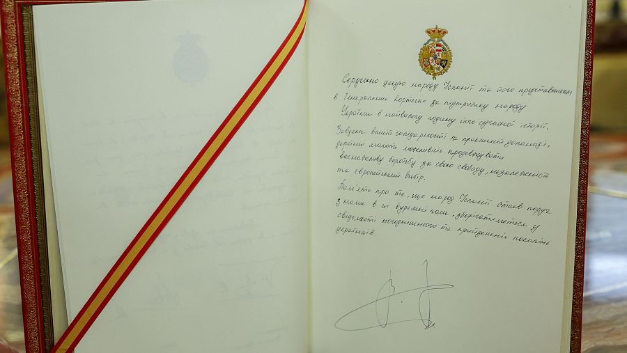 La visita a España del presidente ucraniano, Volodímir Zelenski, en imágenes