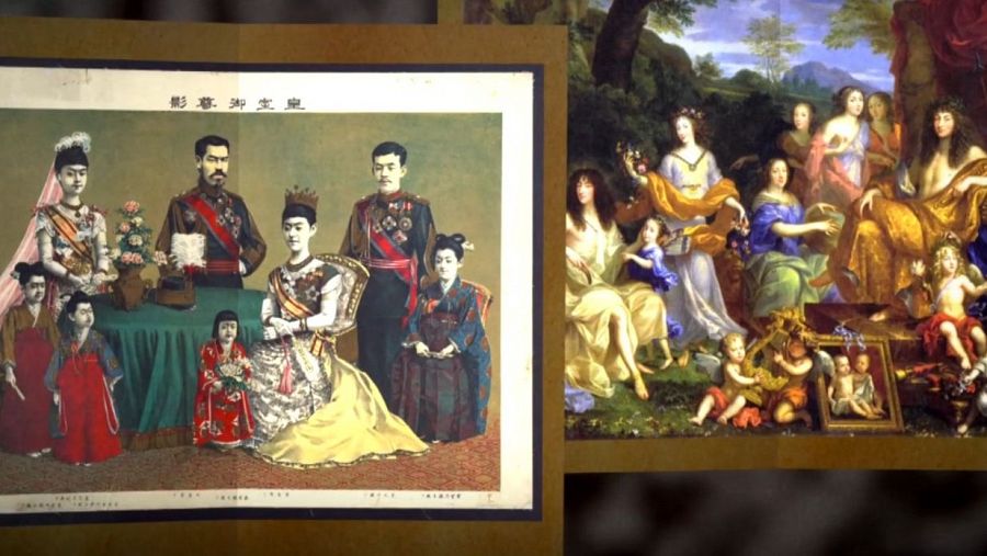 Fotos antiguas de familias reales