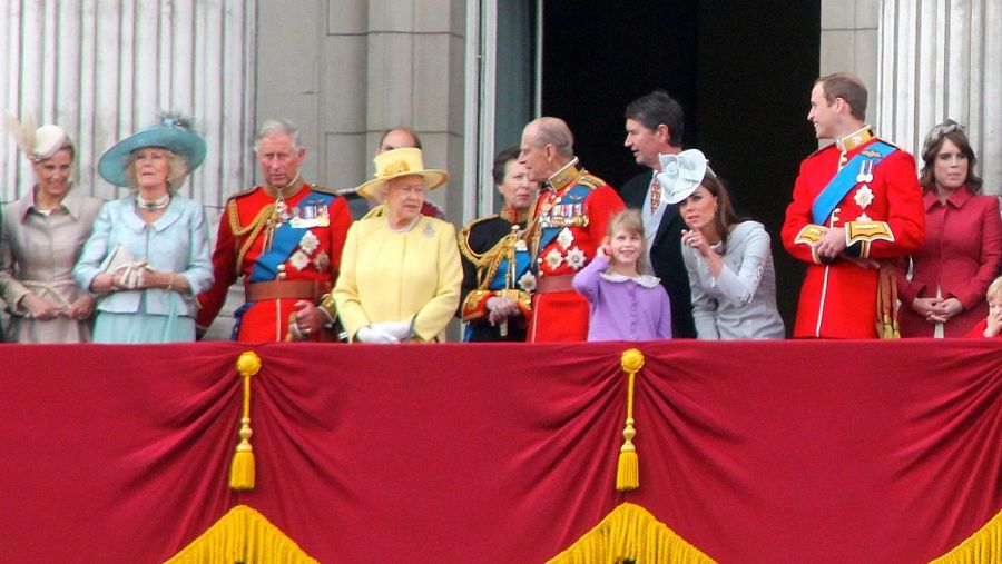 Foto de la familia Windsor