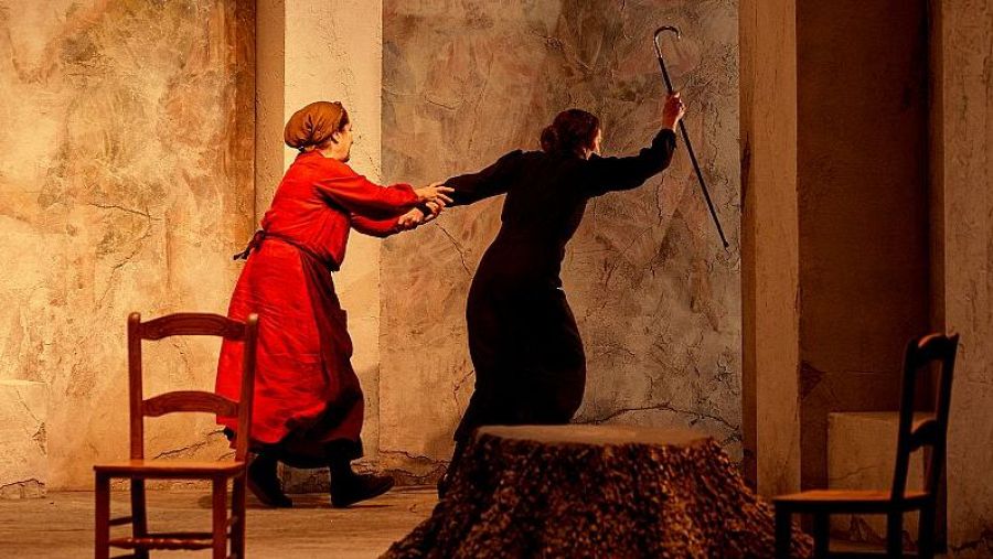 Recreación de pasaje de La casa de Bernarda Alba