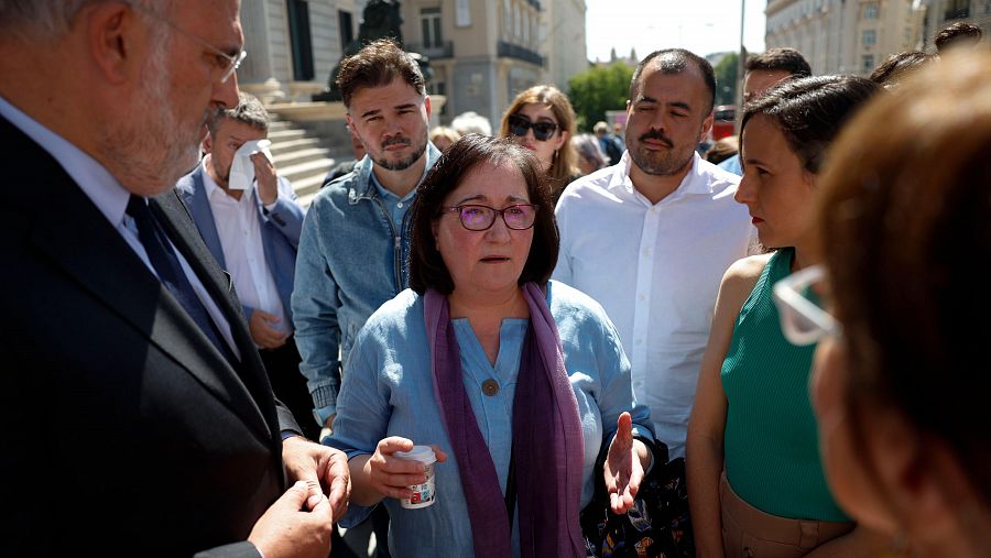 Declaraciones de Soledad Luque, de CEAQUA, antes de que se registre la proposición de ley sobre bebés robados en España