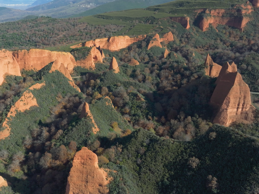 Paisaje de Las Médulas