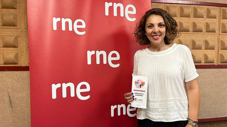 Raquel Pardo, presidenta de la Asociación Miastenia de España