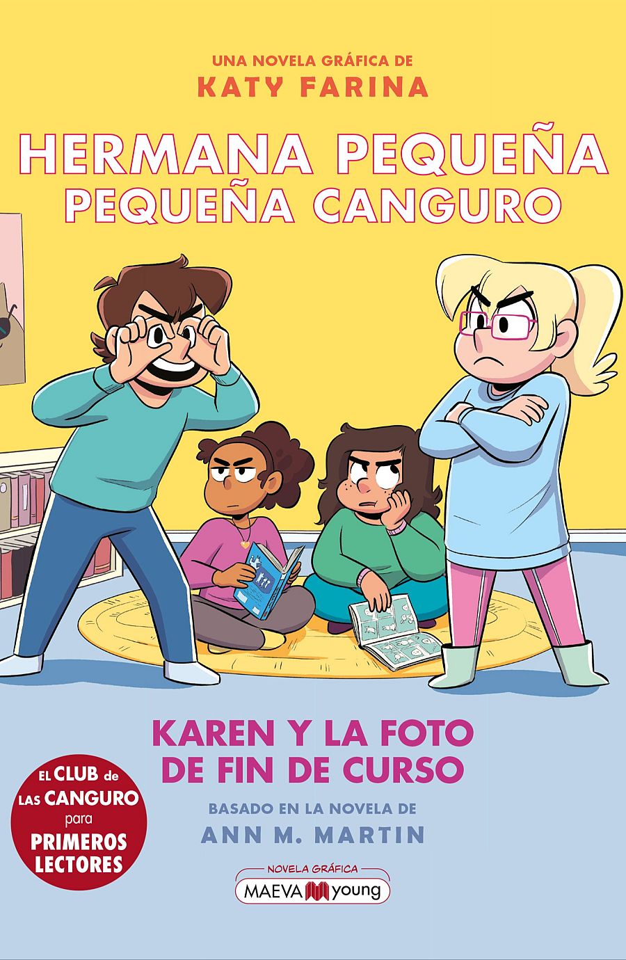 Portada de 'Hermana pequeña. Pequeña canguro 5: Katy y la foto de fin de curso'