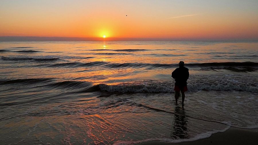 Fotografía de la costa del municipio de Sueca, en Valencia