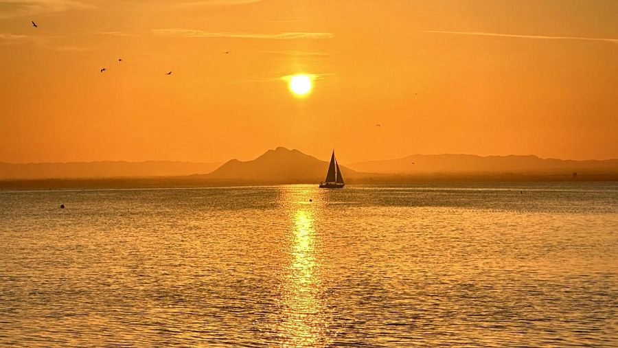 Fotografía del Mar Menor, en Murcia