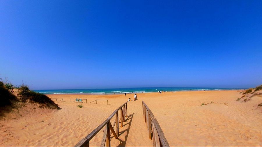 Fotografía de la Playa del Palmar en Veger de la Frontera (Cádiz)