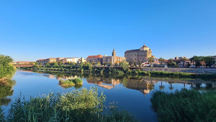 Talavera de la Reina amanece con cielos despejados