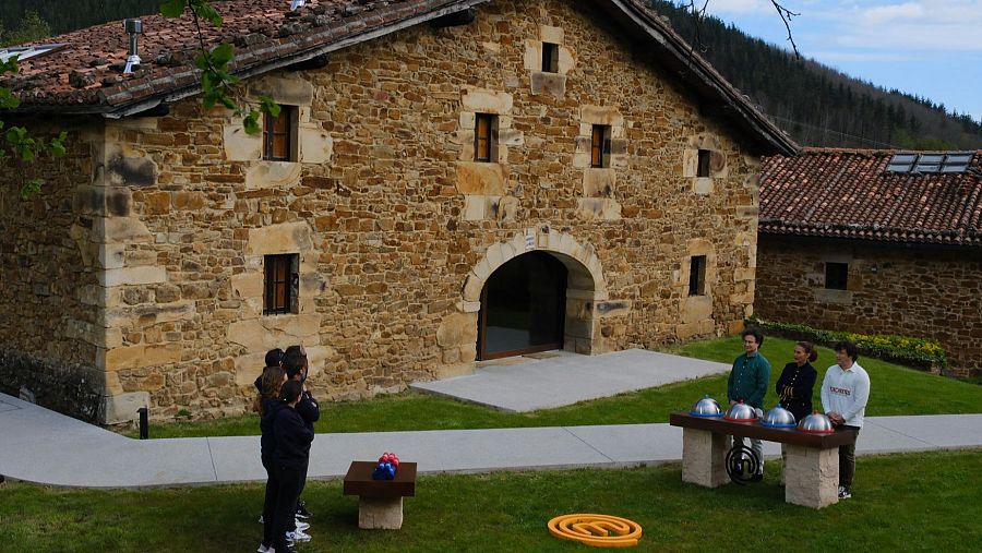 Prueba de exteriores de MasterChef en el restaurante Txispa de Vizcaya