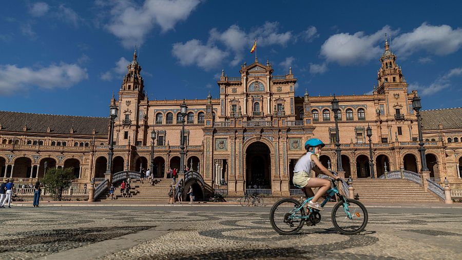 Plaza de España de Sevilla, una de las grandes obras de Aníbal González