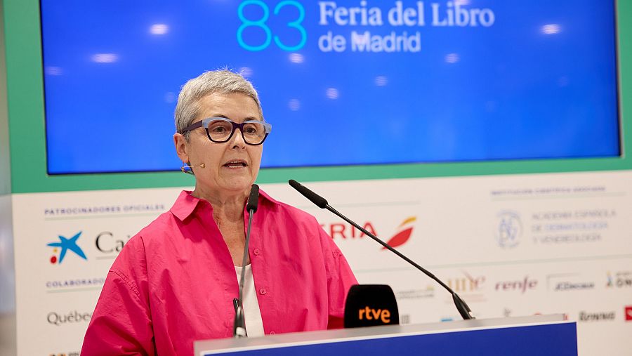 Eva Orúe, directora de la Feria del Libro