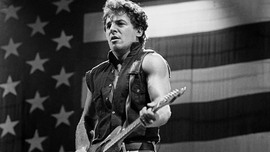 ‘Born in the USA’, 40 años del álbum de Bruce Springteen: Imagen de un concierto de septiembre de 1985