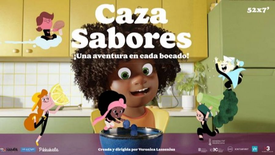 Cartel de la nueva serie de Clan 'Cazasabores'