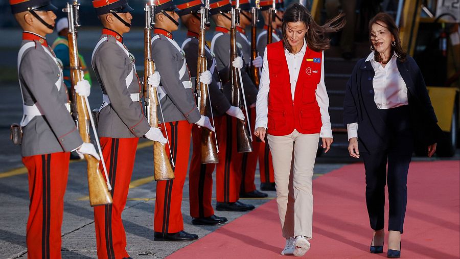 Guatemala recibe a la reina Letizia para conocer proyectos españoles en el país centroamericano