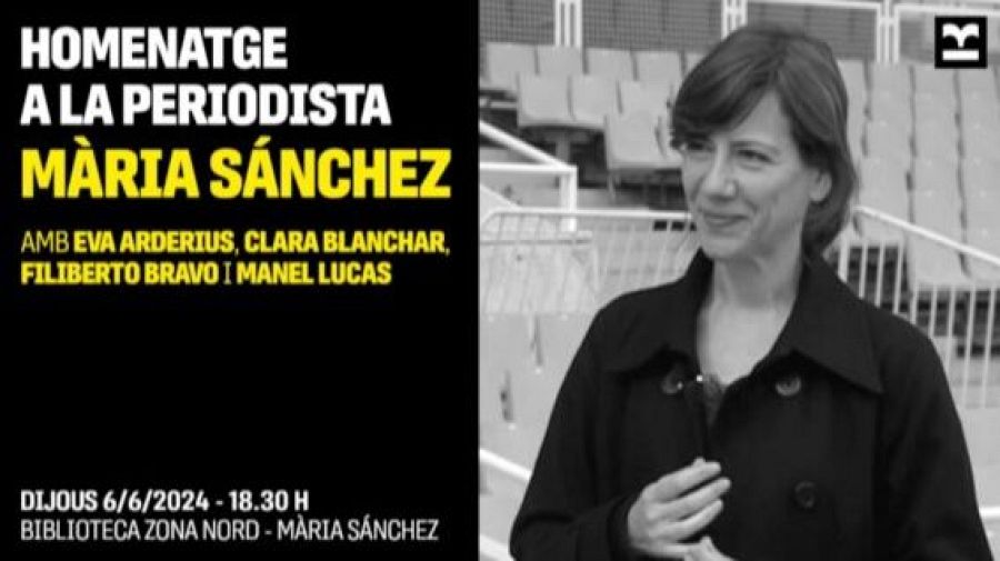 La biblioteca de Torre baró porta des d'ara el nom de Mària Sánchez