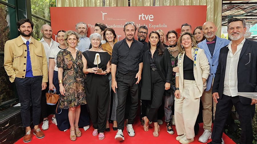 Algunos de los implicados en los Premios Academia de la Moda Española