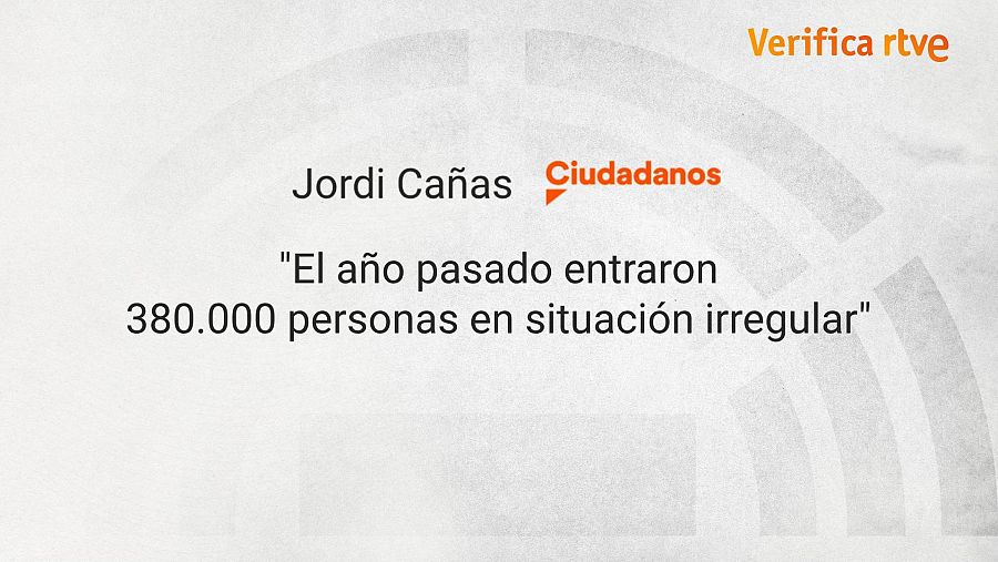 Declaraciones del candidato de Ciudadanos sobre las personas en situación irregular