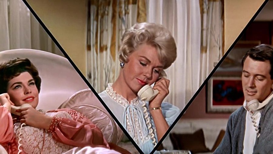 Pantalla partida, una técnica innovadora en 'Confidencias a medianoche'