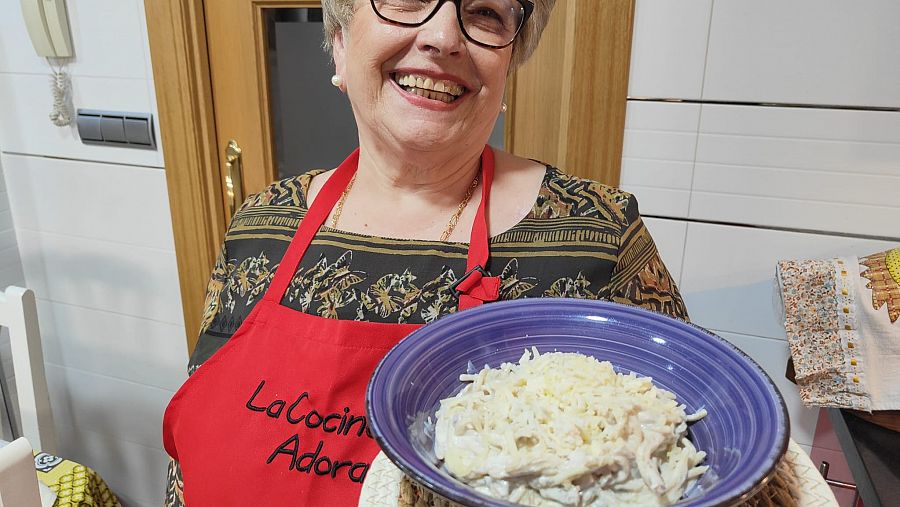 La cocina de Adora: espaguetis con nata y champiñones